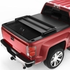 OEDRO? 6.5ft Tri-Fold Tonneau Cover for 2014-2019 Chevy Silverado/GMC Sierra 1500,  2015-2018 Silverado Sierra 2500 3500 HD