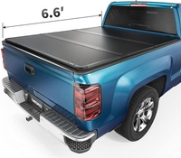 OEDRO? 6.6ft Hard Tri-fold Tonneau Cover for 2014-2019 Chevy Silverado/GMC Sierra 1500 2500 3500