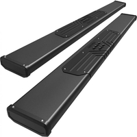 OEDRO Black Side Steps Nerf Bars Running Boards for Ford Bronco 4 Door 2021 2022