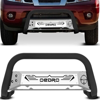 OEDRO? Bull Bar for 2005-2021 Nissan Frontier,  Front Push Bumper Guard w/Light Mount