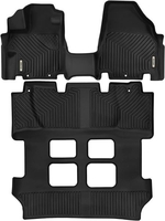 OEDRO? Floor Mats 3 Row Liner Set for 2011-2017 Honda Odyssey