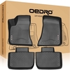 OEDRO? Floor Mats for 2011-2020 Dodge Charger/Chrysler 300 RWD,  Black TPE All-Weather Floor Liners