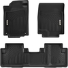 OEDRO? Floor Mats for 2012-2016 Honda CR-V,  Unique Black TPE 2 Rows Floor Liners Set