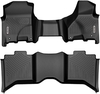 OEDRO? Floor Mats For 2012-2018 Dodge Ram 1500/2500/3500 Crew Cab,  2019-2022 Ram 1500 Classic Crew Cab,  Full Set(Over-Hump Front & 2nd Seat)