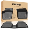 OEDRO? Floor Mats for 2013-2016 Ford Fusion Energi/Titanium/Lincoln MKZ,  TPE All-Weather Guard Full Set Liners