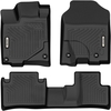 OEDRO? Floor Mats for 2013-2018 Acura RDX 8-Way Power Seats,  Black TPE All-Weather Guard Floor Liners