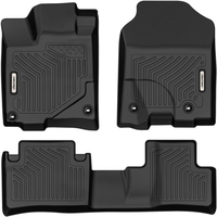 OEDRO? Floor Mats for 2013-2018 Acura RDX 8-Way Power Seats,  Black TPE All-Weather Guard Floor Liners