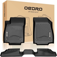 OEDRO? Floor Mats for 2013-2022 Buick Encore/2014-2022 Chevrolet Trax,  Unique Black All-Weather Guard Full Set Liners