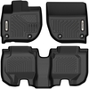 OEDRO? Floor Mats for 2014-2018 Jeep Wrangler JK Unlimited 4 Door, Black TPE All Weather Guard Floor Liners