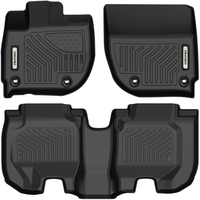 OEDRO? Floor Mats for 2014-2018 Jeep Wrangler JK Unlimited 4 Door, Black TPE All Weather Guard Floor Liners
