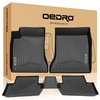 OEDRO? Floor Mats for 2014-2019 Mercedes Benz CLA/2015-2019 GLA,  Black TPE All-Weather Front & Rear Liner Set
