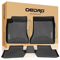 OEDRO? Floor Mats for 2014-2019 Mercedes Benz CLA/2015-2019 GLA,  Black TPE All-Weather Front & Rear Liner Set