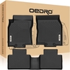 OEDRO? Floor Mats for 2014-2020 Nissan Rogue(Not Fit Rogue Sport),  Black All Weather Guard Full Set Liners