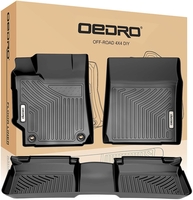 OEDRO? Floor Mats for 2015-2017 Toyota Camry Standard Models,  Unique Black TPE All-Weather Guard Full Set Liners