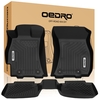 OEDRO? Floor Mats for 2015-2019 Subaru Outback/ Legacy,  All-Weather Guard Full Set Car Mats