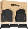 OEDRO? Floor Mats for 2015-2020 Chevrolet Tahoe/GMC Yukon,  Black TPE All-Weather Guard Full Set Liners