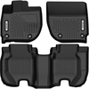 OEDRO? Floor Mats for 2015-2020 Honda,  All-Weather Guard Front & 2nd Row Liner Set
