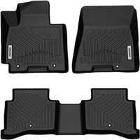 OEDRO? Floor Mats for 2016-2018 Hyundai Tucson,  Unique Black TPE All-Weather Guard Full Set Liners