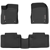 OEDRO? Floor Mats for 2016-2021 Jeep Grand Cherokee/Dodge Durango,  Black TPE All-Weather Guard Floor Liners