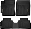 OEDRO? Floor Mats for 2017-2020 Hyundai Elantra,  TPE Custom 1st & 2nd Row Black Floor Liners