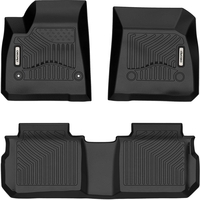 OEDRO? Floor Mats for 2017-2022 Cadillac XT5,  All-Weather Guard Black TPE Floor Liners
