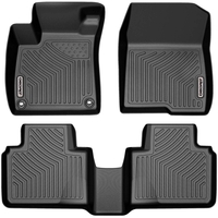 OEDRO? Floor Mats for 2018-2021 Honda Accord, Black TPE Full Set Floor Liners
