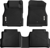 OEDRO? Floor Mats for 2018-2021 Nissan Kicks,  Front & 2nd Seat Black TPE All-Weather Guard Floor Liner Set