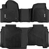 OEDRO? Floor Mats for 2019-2021 Chevrolet Silverado 1500/Sierra1500 Double Cab with 1st Bench Seats