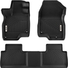 OEDRO? Floor Mats for 2019-2022 Acura RDX All Models,  Black TPE All-Weather Guard Floor Liner Set