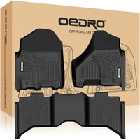 OEDRO? Floor Mats for 2019-2022 Dodge Ram 1500 Classic Crew Cab(Classic Model ONLY),  2012-2018 Dodge Ram 1500/2500/3500 Crew Cab