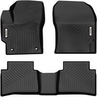 OEDRO? Floor Mats for 2020-2022 Toyota Corolla Hybrid LE,  All-Weather Custom Front & Rear 2 Row Liner Set