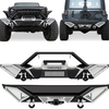 OEDRO? Front and Rear Bumper for 2007-2018 Jeep Wrangler JK & Unlimited JKU (2/4 Doors),  w/D-Rings & Winch Plate Mounting
