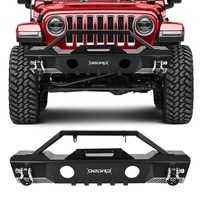 OEDRO? Front Bumper W/ Shackle for 1987-2006 Jeep Wrangler YJ & TJ
