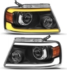OEDRO? LED DRL Clear Lens Amber Reflector Headlamps for 04-08 Ford F150