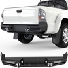 OEDRO? Rear Bumper for 2005-2015 Toyota Tacoma 2nd Gen,  with D-ring Shackles & License Plate Hole
