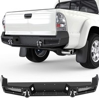 OEDRO? Rear Bumper for 2005-2015 Toyota Tacoma 2nd Gen,  with D-ring Shackles & License Plate Hole