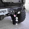 OEDRO? Tow and Stow Hitch Ball 6" Raise Drop Dual Hitch Ball Trailer 2.5"Receiver