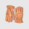 Leather Winter Gloves -Tan